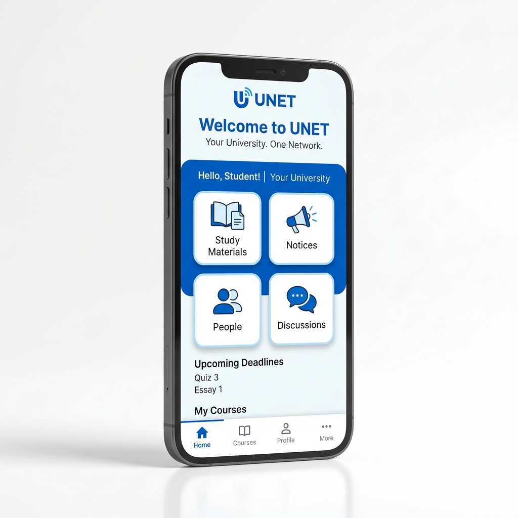 UNET App Preview